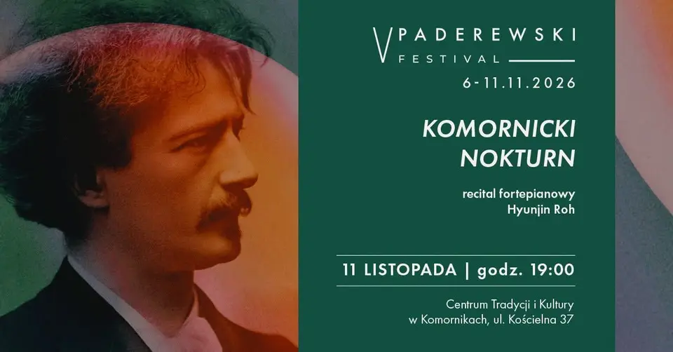 11.11.2026 🇵🇱 | Komornicki Nokturn - recital Hyunijn Roh