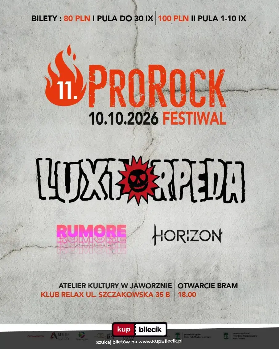 11. ProRock Festiwal w Jaworznie!