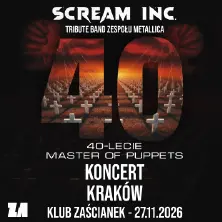 40-lecie “Master of Puppets” - SCREAM Inc