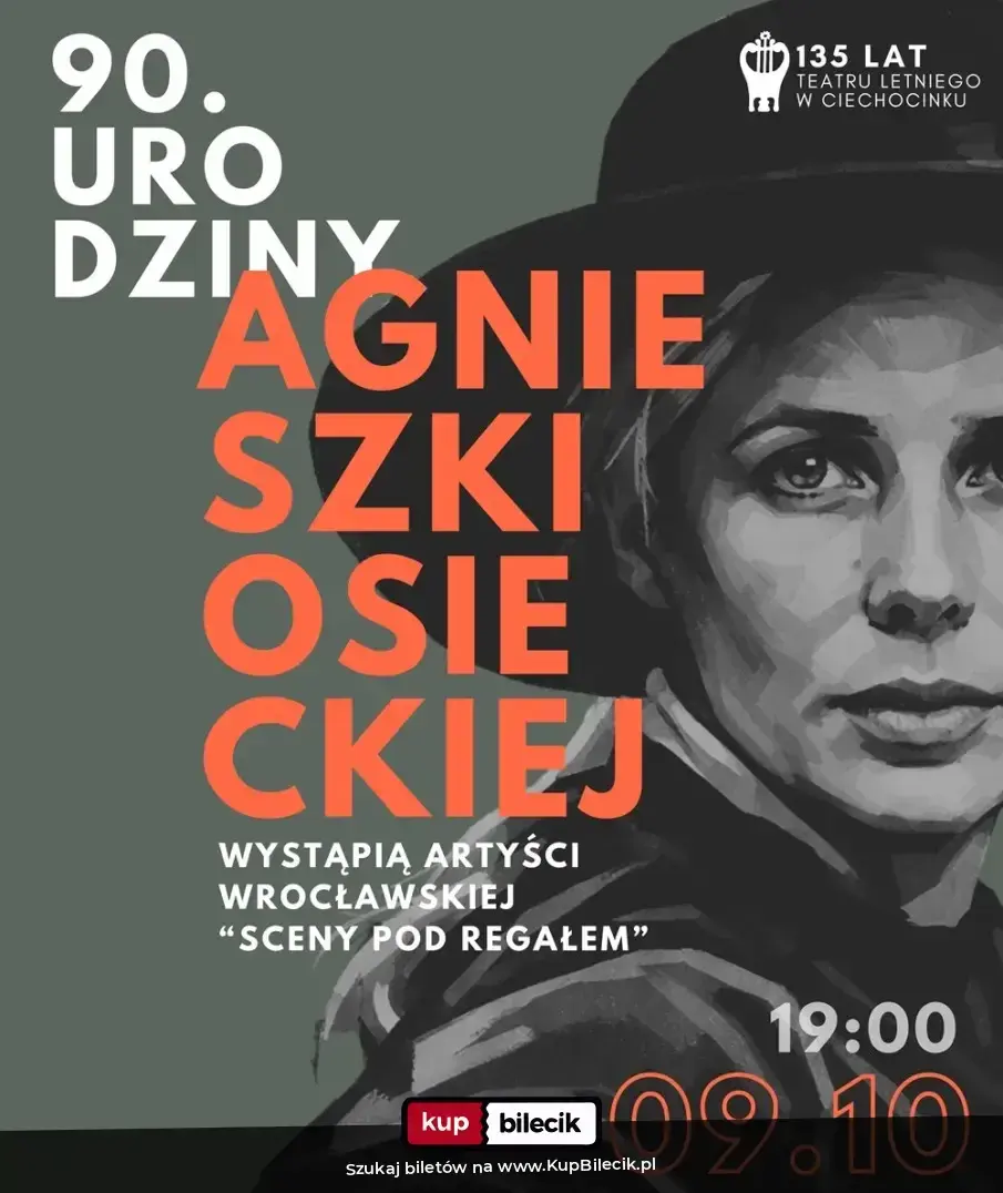 90. Urodziny Agnieszki Osieckiej - WROCŁAWSKA SCENA POD REGAŁEM