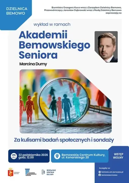 Akademia Bemowskiego Seniora | Za kulisami badań społecznych i sondaży