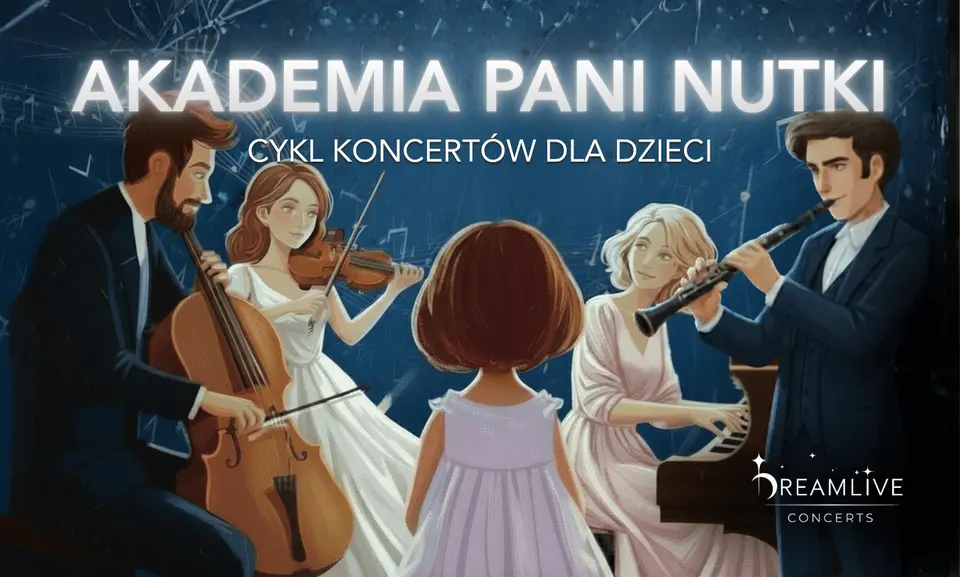 Akademia Pani Nutki: Bajkowa Podróż (1-8 lat) by Dreamlive Concerts | Kraków