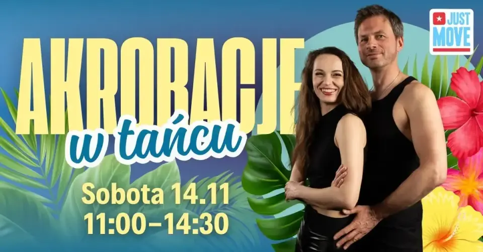 Akrobacje w tańcu z Alicją i Olgierdem [zajęcia taneczne]