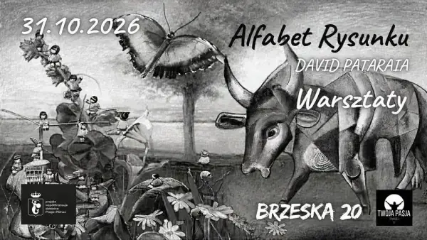 ALFABET RYSUNKU - warsztaty z Dawidem Pataraia