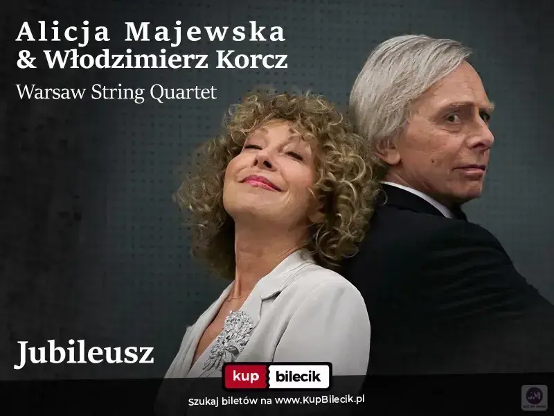 Alicja Majewska i Włodzimierz Korcz – Jubileusz 50 lat