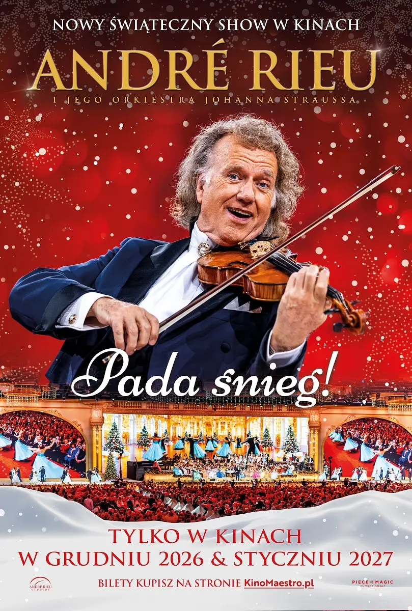 André Rieu. Pada śnieg! Nowy koncert bożonarodzeniowo-noworoczny