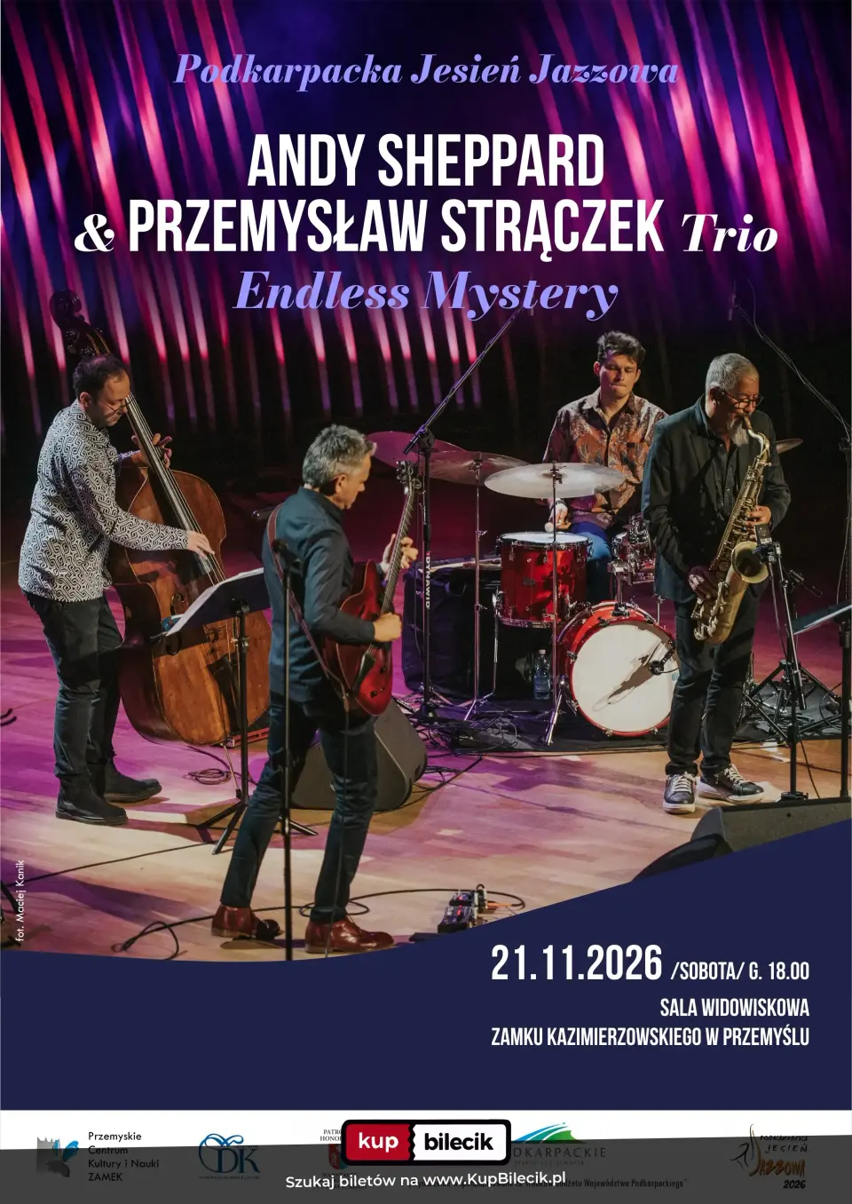 Andy Sheppard & Przemysław Strączek Trio – Podkarpacka Jesień Jazzowa 2026