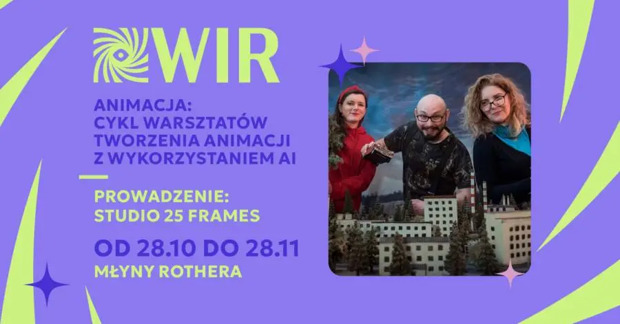 ANIMACJA: cykl warsztatów tworzenia animacji z wykorzystaniem AI