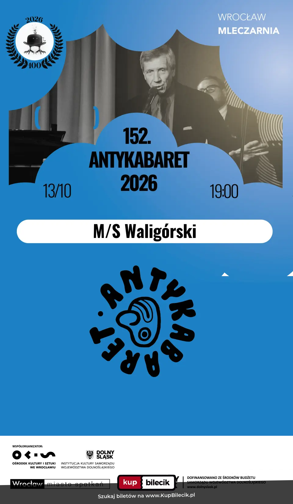 Antykabaret Dobry Wieczór – 152. Antykabaret 2026 pt. M/S WALIGÓRSKI
