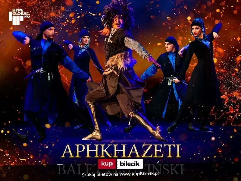 APKHAZETI Narodowy Balet Gruzji z chórem i orkiestrą