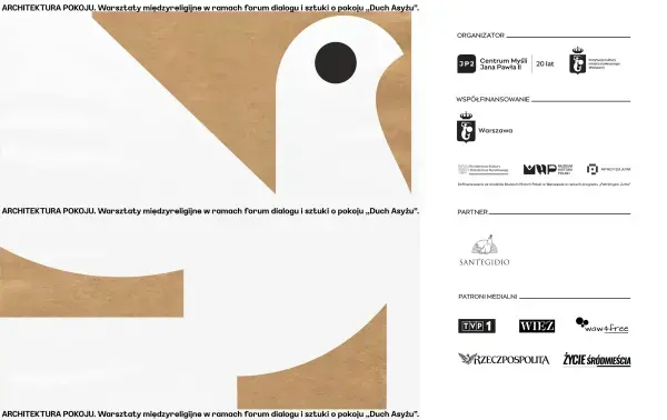 ARCHITEKTURA POKOJU | Warsztaty międzyreligijne w ramach forum dialogu i sztuki o pokoju Duch Asyżu