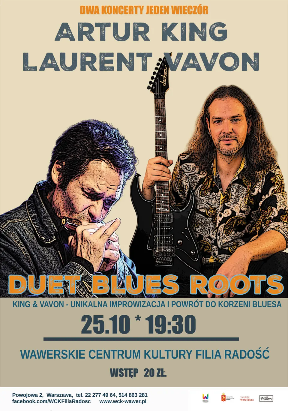 Artur King & Laurent Vavon - Dwa koncerty - jeden wieczór