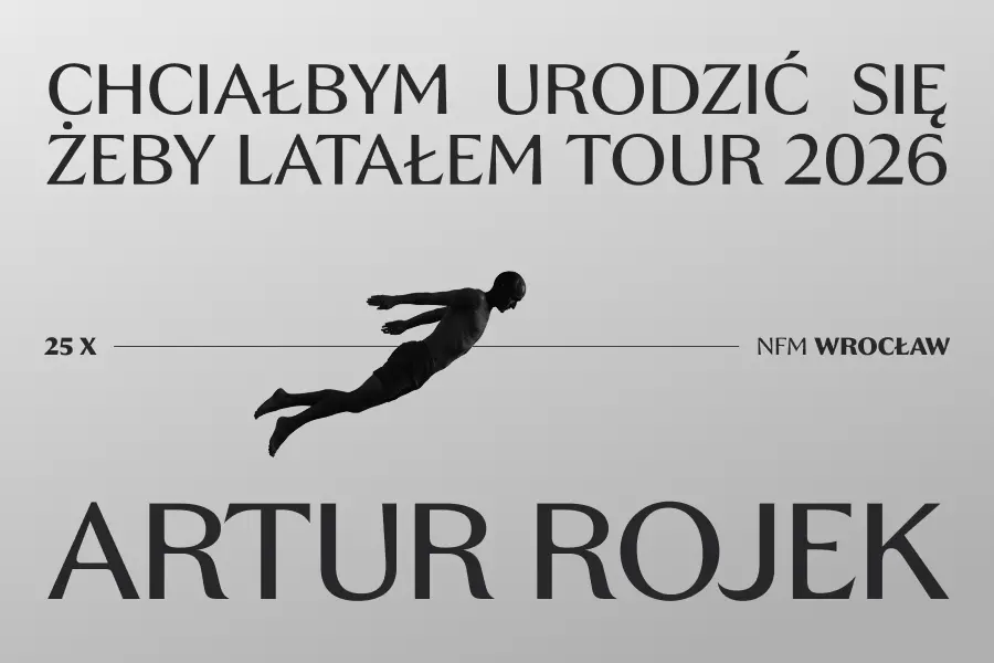Artur Rojek „Chciałbym urodzić się żeby latałem Tour 2026”