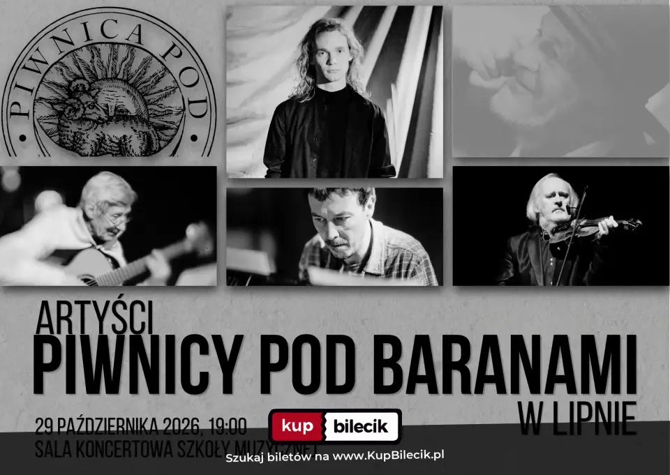 Artyści Piwnicy Pod Baranami – Recital Michała Kamińskiego