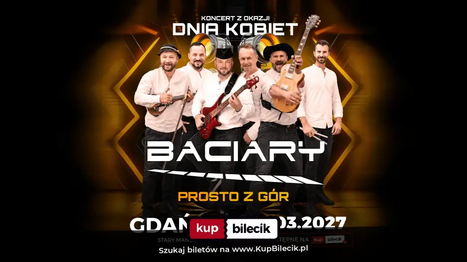 BACIARY - góralski koncert na żywo! DZIEŃ KOBIET!
