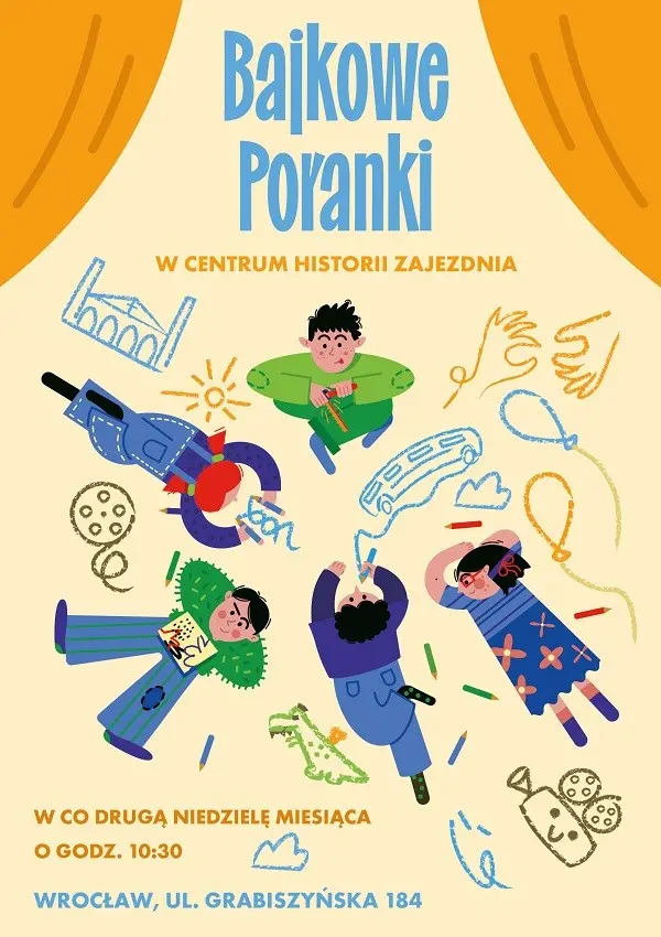 Bajkowe Poranki w Centrum Historii Zajezdnia