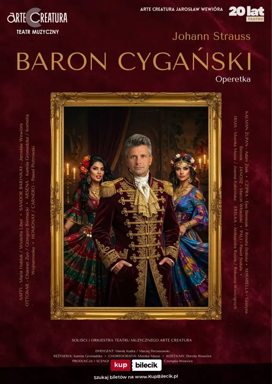 Baron cygański J. Straussa - Arte Creatura Teatr Muzyczny
