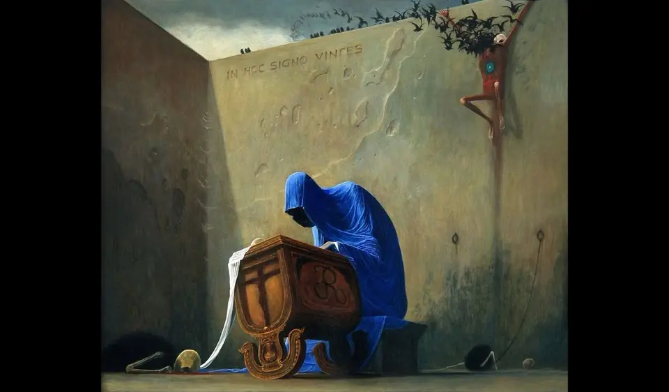 Beksiński - spacer po wystawie z przewodnikiem