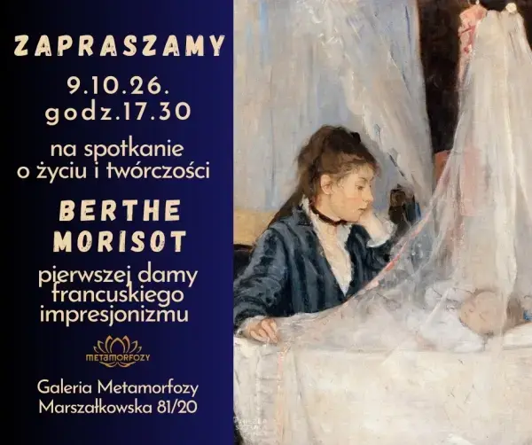 Berthe Morisot - wykład o pierwszej damie francuskiego impresjonizmu