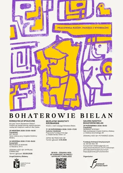 Bezpłatne warsztaty rzeźbiarskie: BOHATEROWIE BIELAN - pracownia rzeźby, pamięci i wybraźni