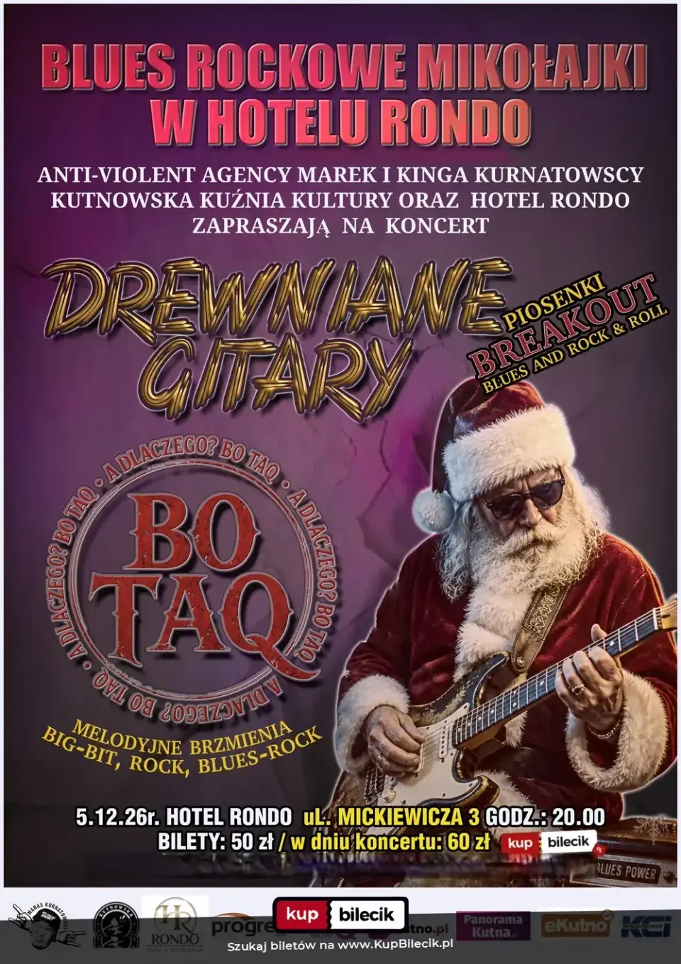 BLUES-ROCKOWE MIKOŁAJKI W HOTELU RONDO