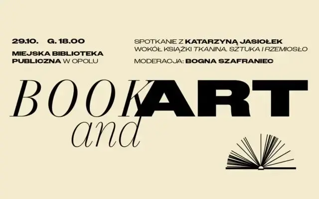 BOOK x ART | Spotkanie z Katarzyną Jasiołek