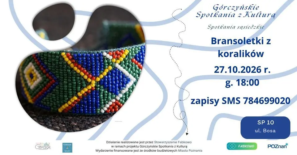 Bransoletki z koralików