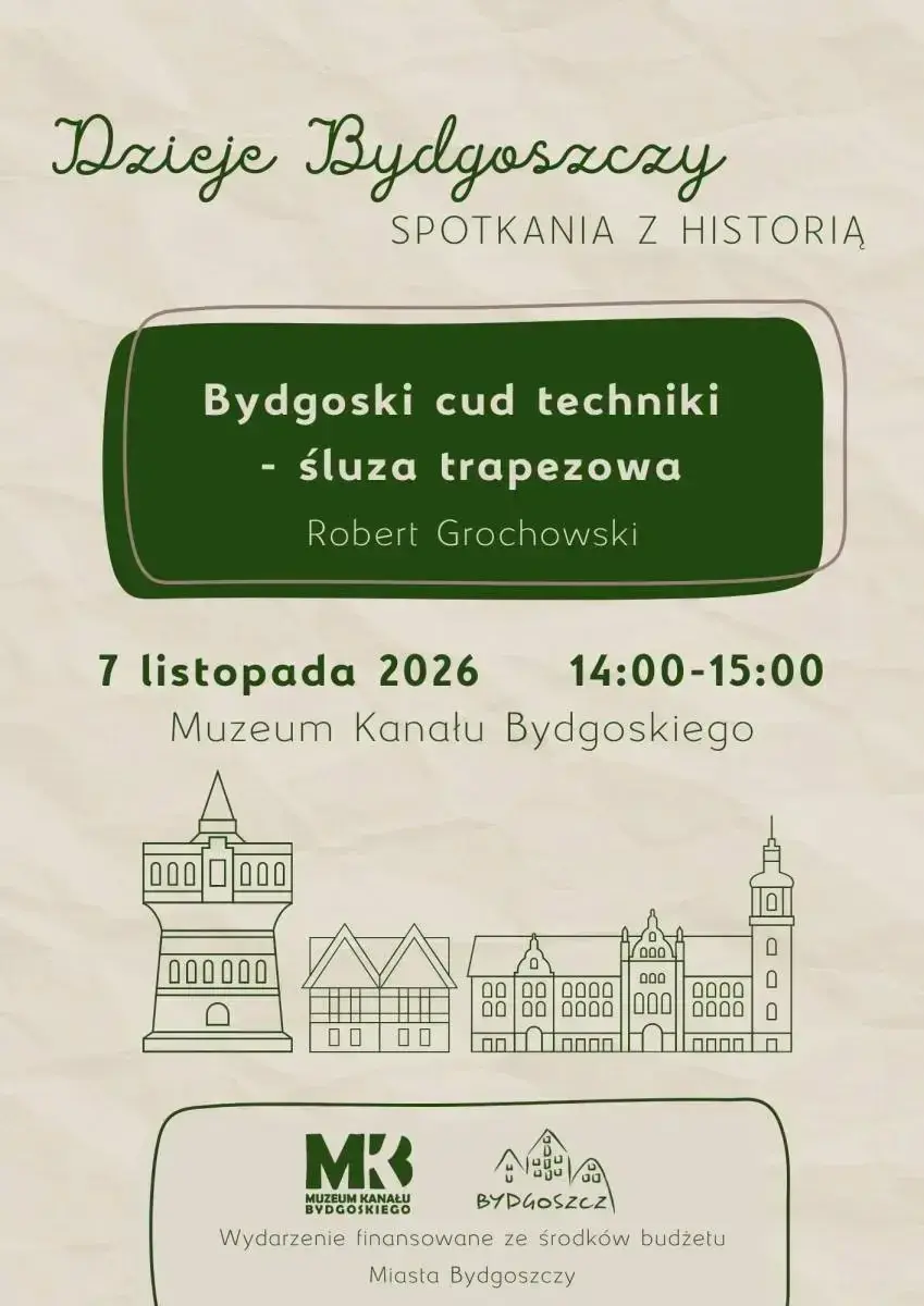 Bydgoski cud techniczny - śluza trapezowa