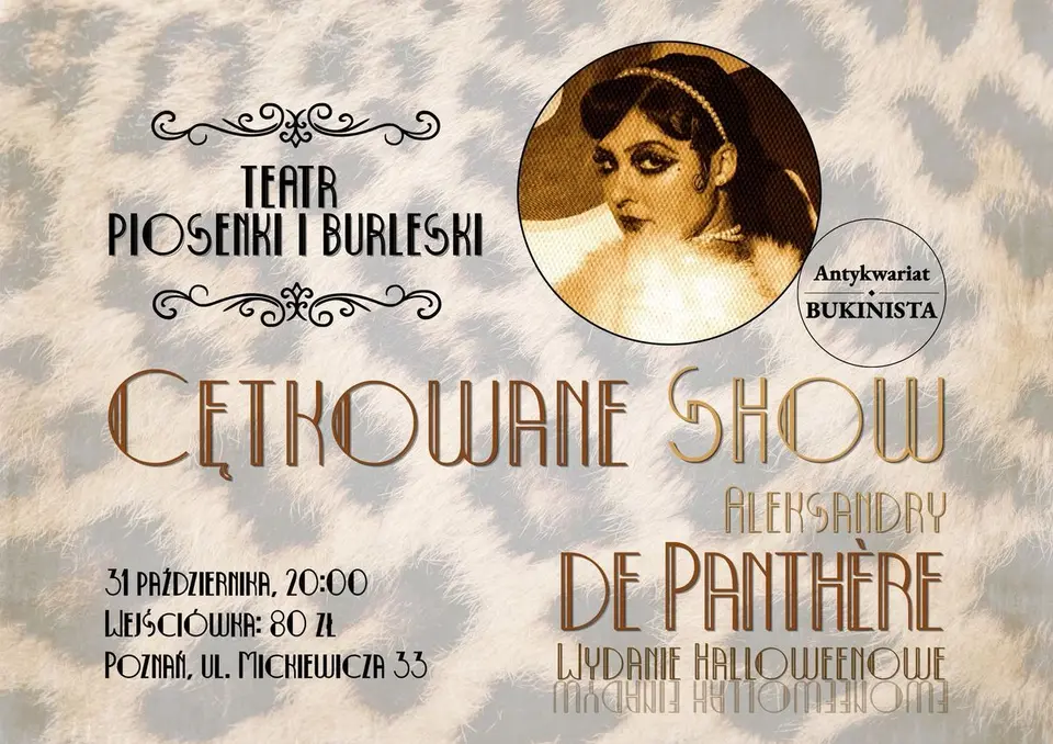 Cętkowane Show Aleksandry de Panthère – Edycja Halloweenowa | DJ set i strrrasznie dobra zabawa