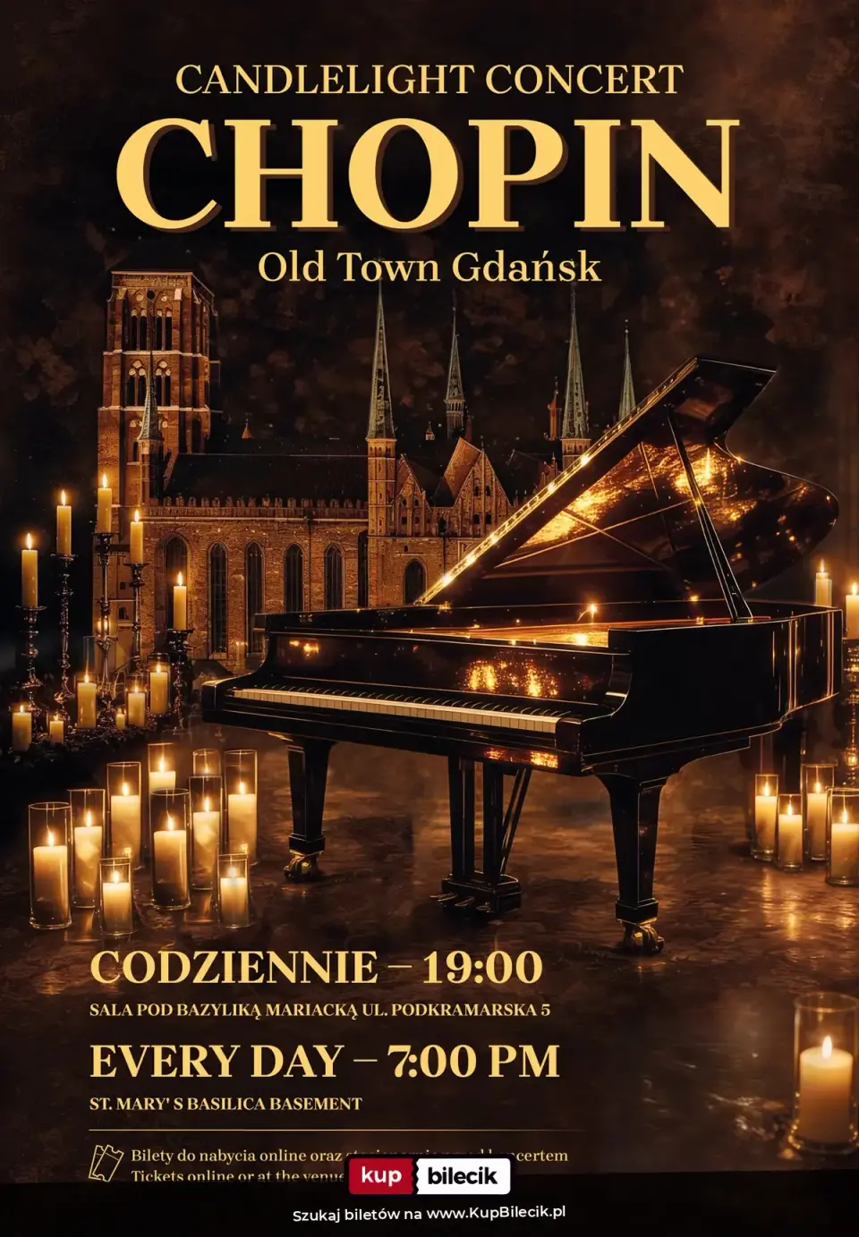 Chopin Old Town Gdańsk - piwnica Bazyliki Mariackiej