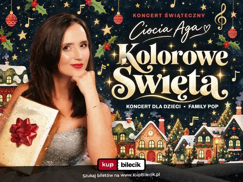 Ciocia Aga (Agnieszka Sadowska) w koncercie "Baw się z nami baw"