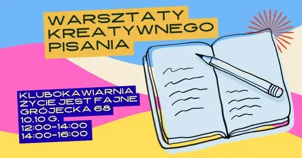 Cykl warsztatów z kreatywnego pisania z Ewą Hansen i Kariną Krystosiak