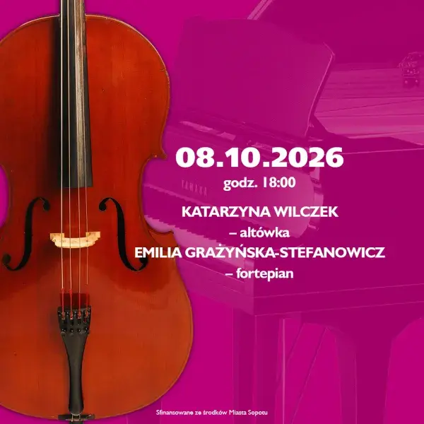 Czwartkowe Wieczory Muzyczne | Katarzyna Wilczek  altówka |Emilia Grażyńska-Stefanowicz  fortepian