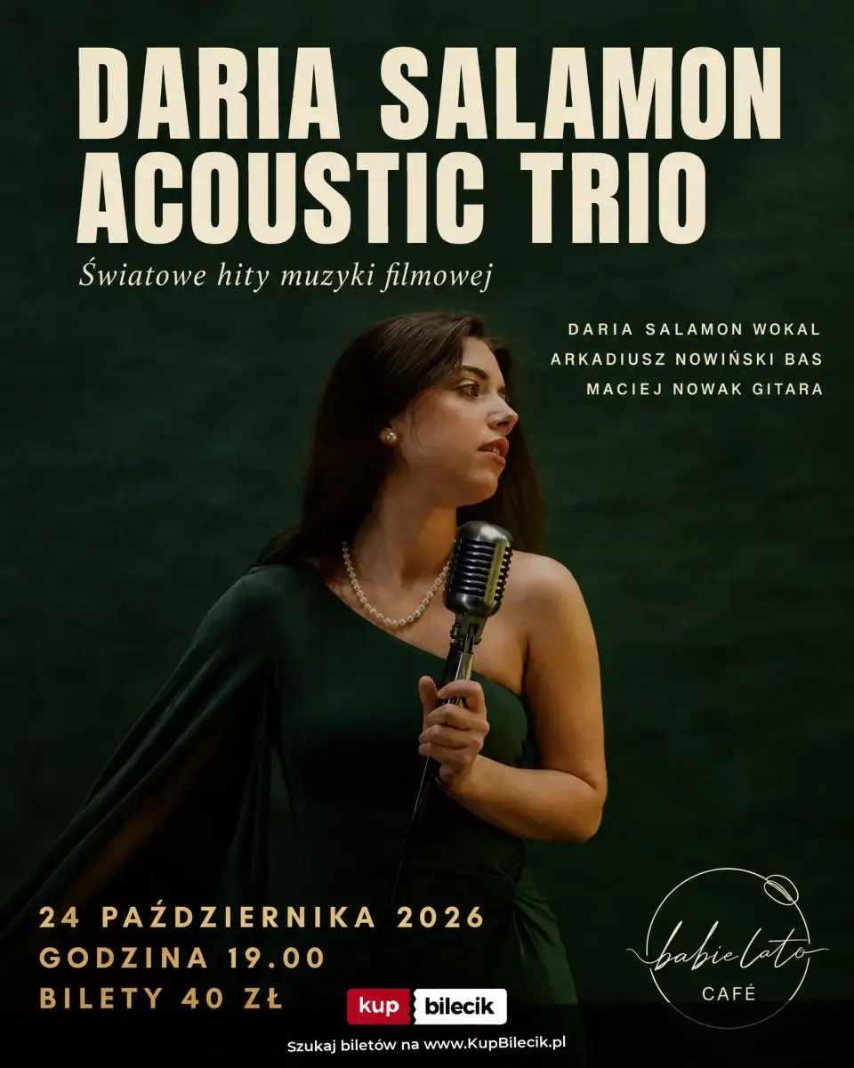 Daria Salamon – Światowe hity muzyki filmowej
