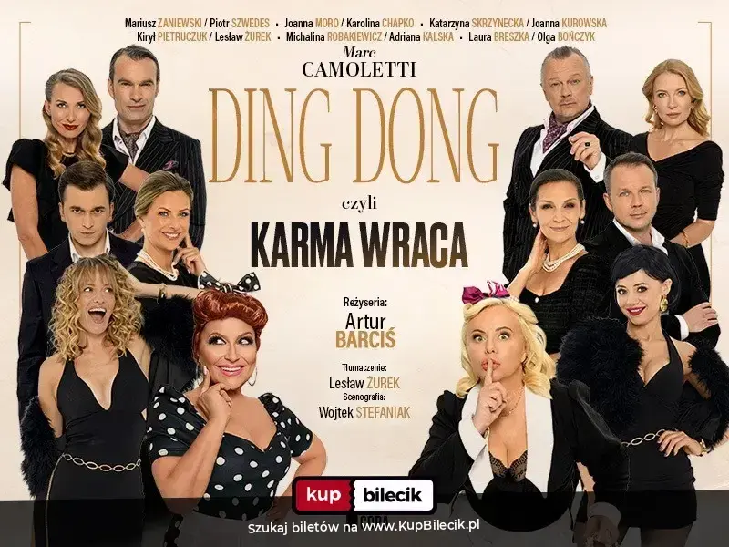 Ding Dong, czyli karma wraca - farsa małżeńska z rewanżem!