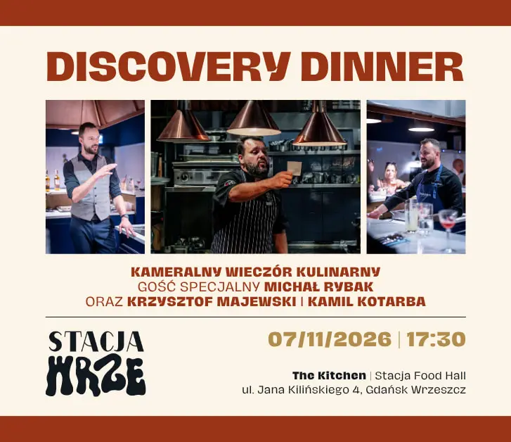 Discovery Dinner: Michał Rybak (@rybalikeachef) w The Kitchen