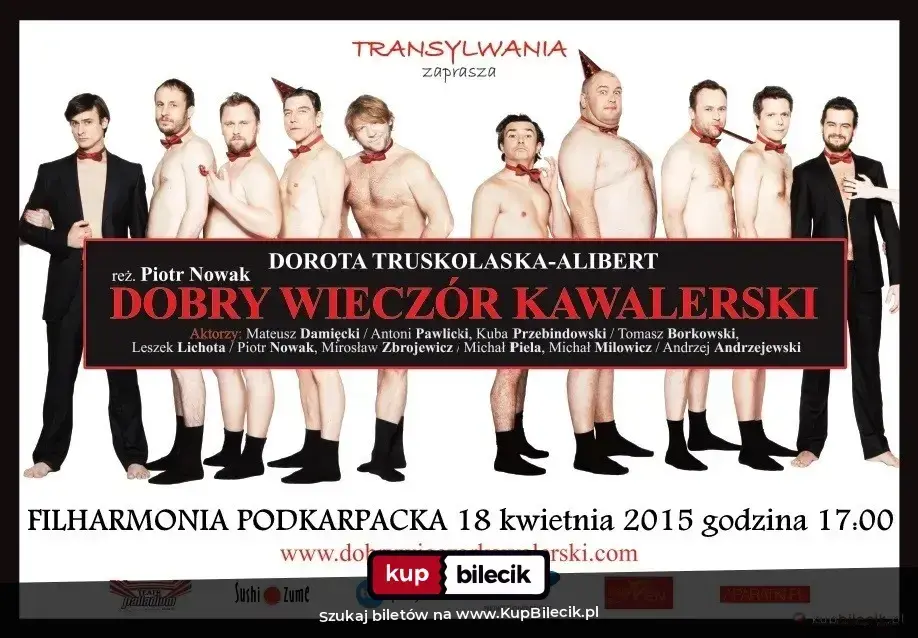 Dobry wieczór kawalerski – Spektakl komediowy