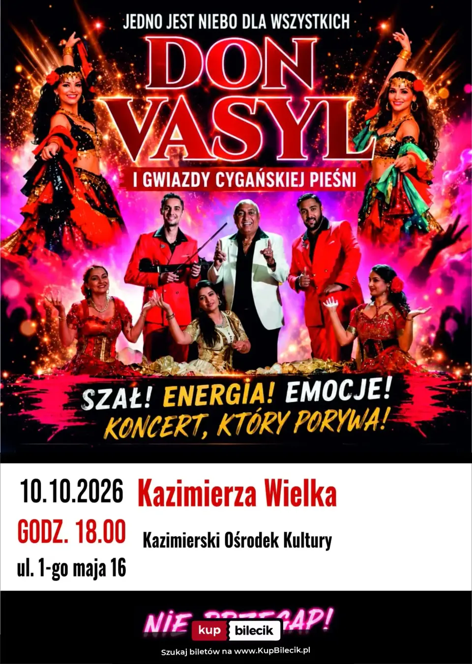 Don Vasyl i Gwiazdy Cygańskiej Pieśni – Jedno jest niebo dla wszystkich