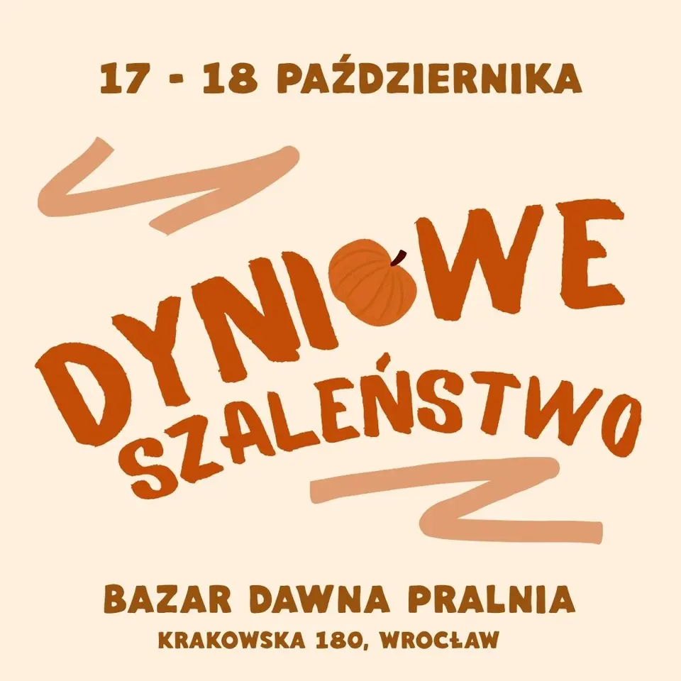 Dyniowe Szaleństwo na Bazarze Dawna Pralnia - rodzinny jarmark rękodzieła