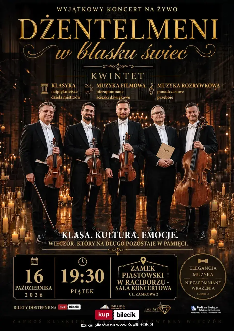 Dżentelmeni w blasku świec