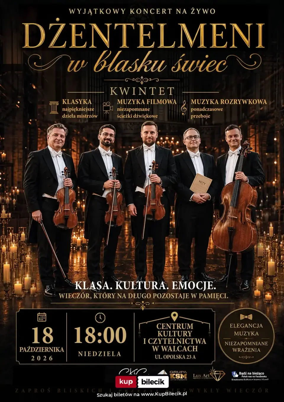 Dżentelmeni w blasku świec