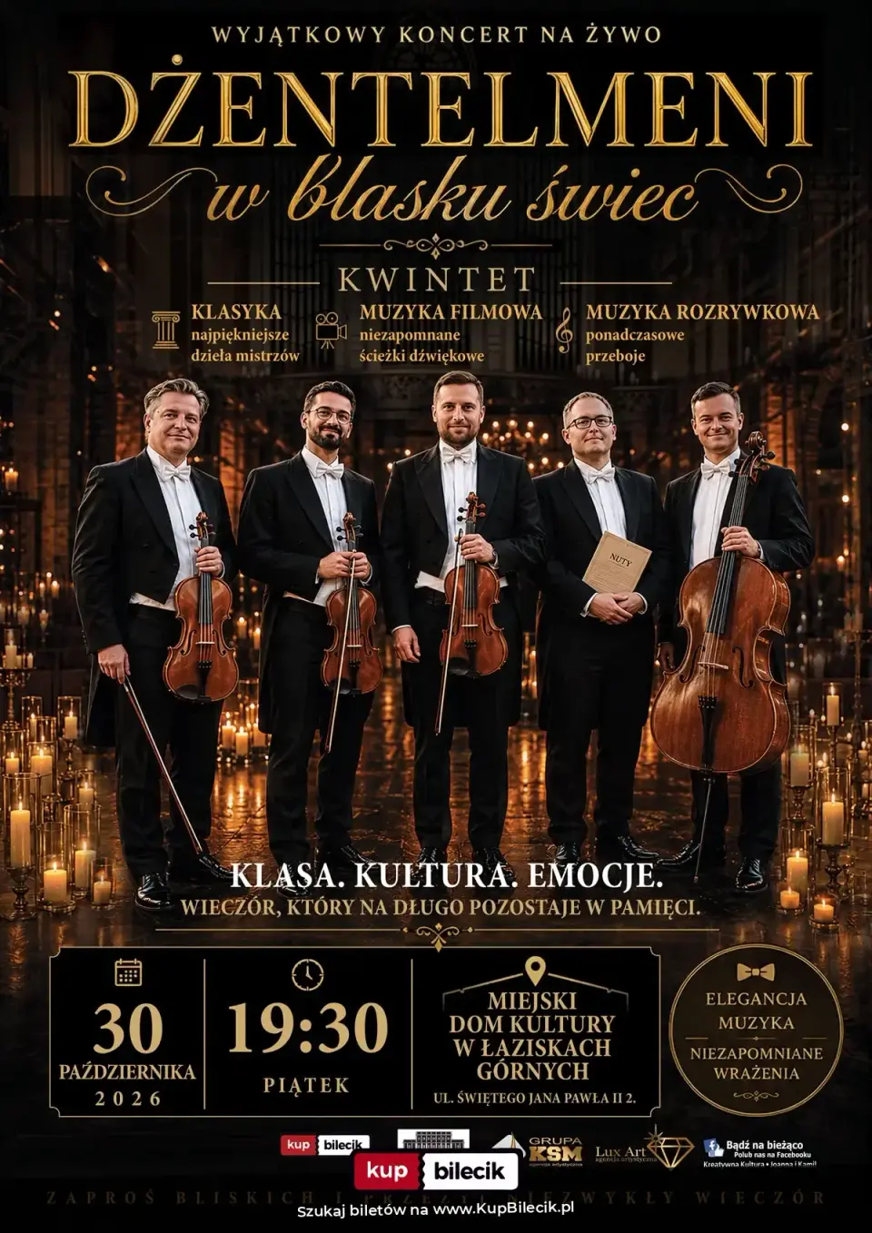 Dżentelmeni w blasku świec