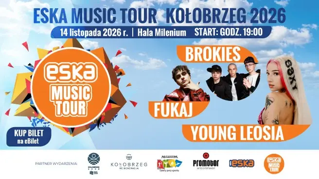 Eska Music Tour Kołobrzeg 2026