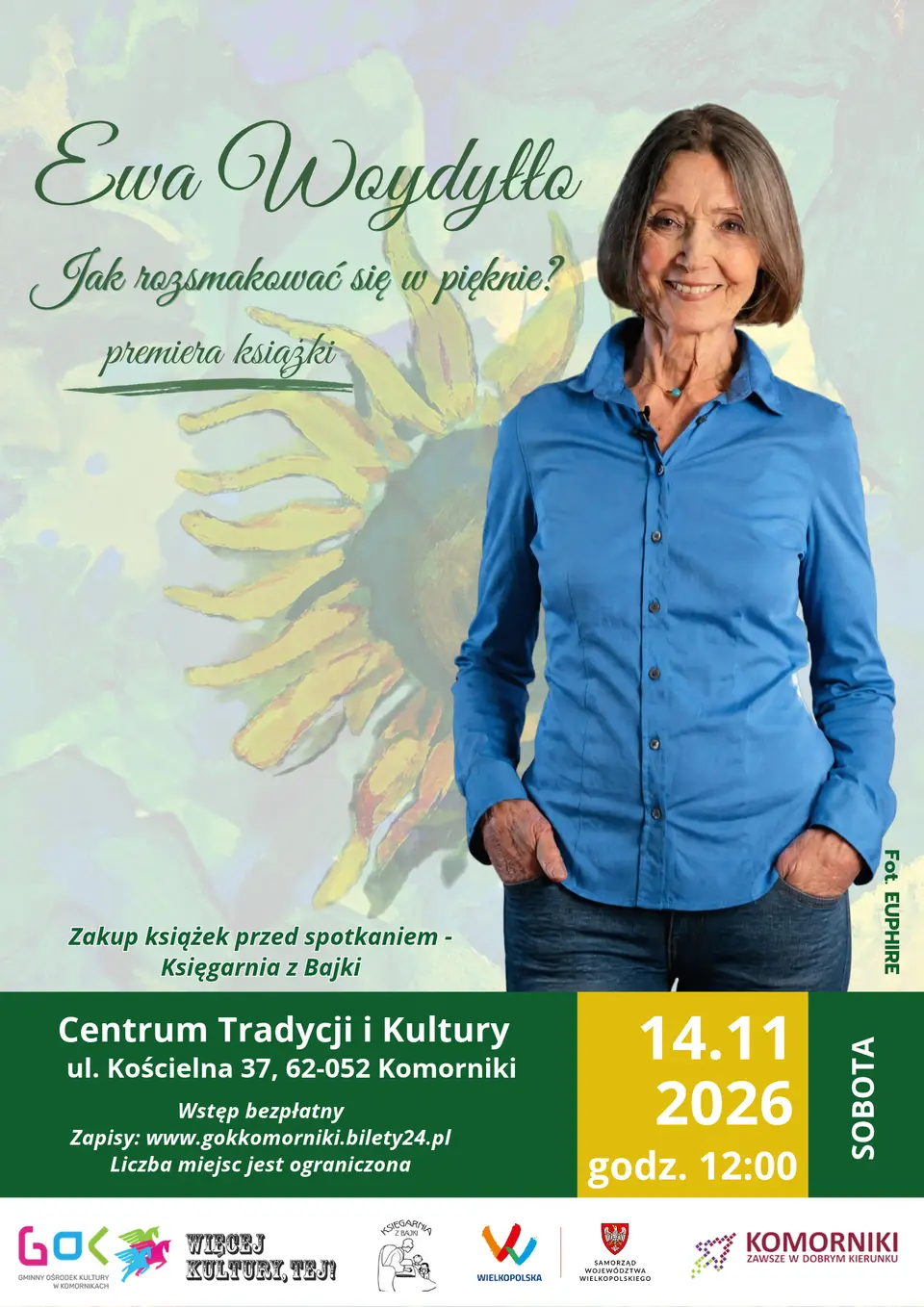 Ewa Woydyłło - premiera książki