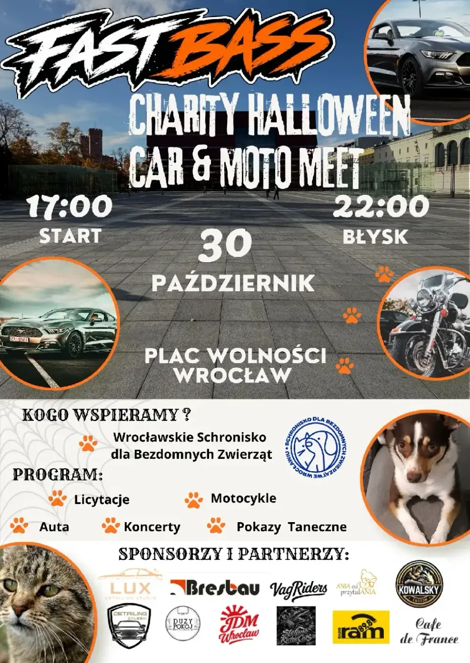 Fast Bass Charity Halloween Car & Moto Meet [zlot motoryzacyjny i zbiórka charytatywna]