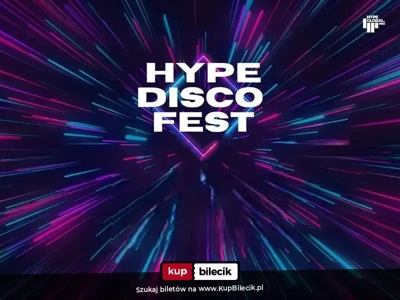 Festiwal Muzyki Disco 2026 w Szczecinie - Hype Disco Festiwal