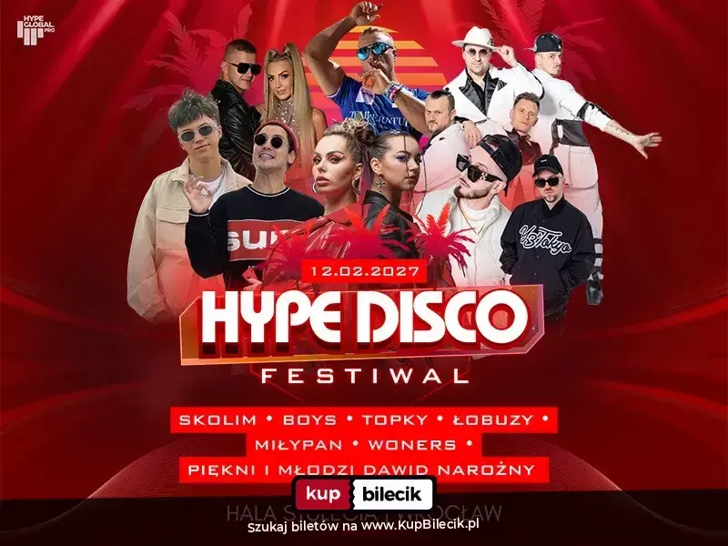 Festiwal Muzyki Disco Wrocław - Hype Disco Festiwal