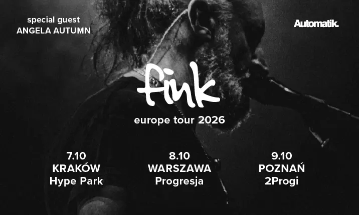 Fink | Europe Tour 2026