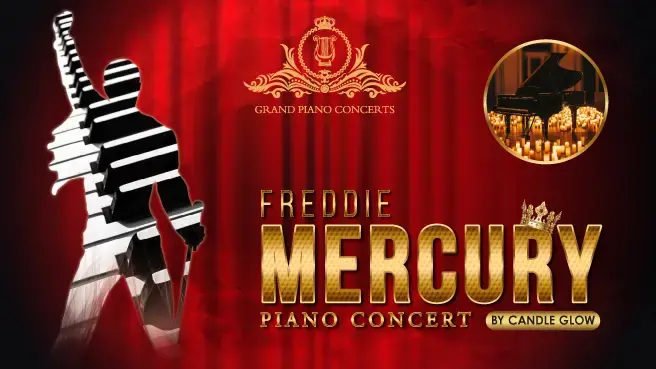 Freddie Mercury Solo Piano Concert By Candle Glow