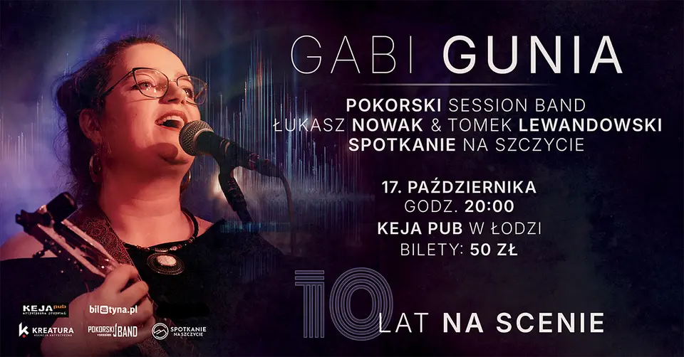 Gabi Gunia - 10 lat na scenie!